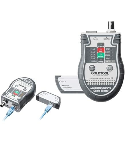 Amazon | ジェフコム LANケーブルチェッカー LEC-401 | テスター