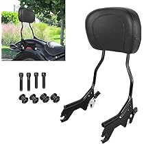 KOLEMO バイク バックレスト オートバイ シーシーバー ハーレー Amazon | KOLEMO バイク バックレスト シーシーバー オートバイ