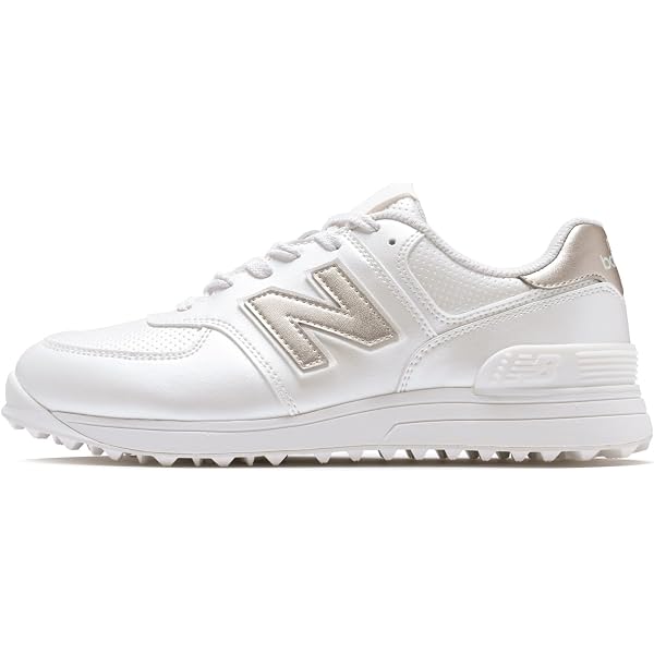 Amazon | New Balance レディース 574 グリーン V2 ゴルフシューズ