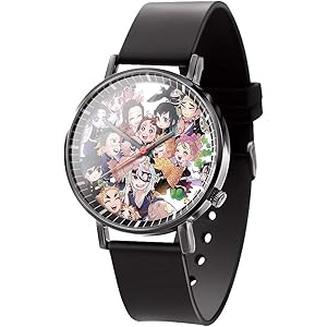 LORAER Qianer 鬼滅の刃 Demon Slayer 腕時計 時計 ウォッチ 目覚まし時計 竈門 禰豆子 竈門 炭治郎 冨岡 義勇 我妻 善逸 読みやすい スポーツウォッチ 軽量 アウトドア シンプル 人気 贈り物 プレゼント(H01)