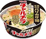 明星 ノンフライチャルメラどんぶり 豚骨 75g×12個