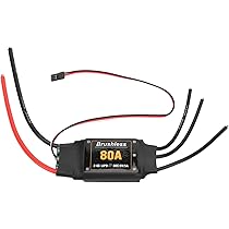 Amazon | Hilitand 80A ブラシレス ESC スピードコントローラ