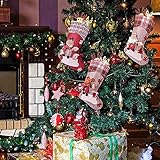 EVILTO クリスマス オーナメント クリスマスソックス プレゼント 入れ袋 クリスマス飾り お菓子入れ プレゼントバッグ クリスマスツリ