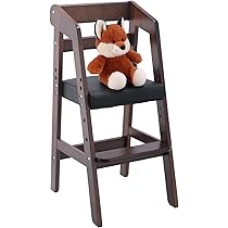 Amazon.co.jp: 不二貿易 キッズチェア ハイチェア 木製 3段階調整可能