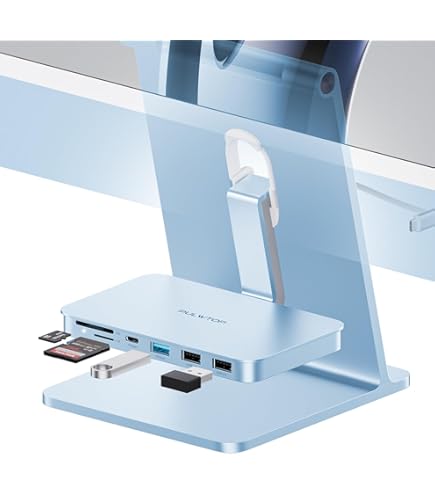 Amazon | PULWTOP 7 in 1 USB C ハブ iMac 24インチ 2021/2023/2024