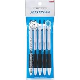 三菱鉛筆(Mitsubishi Pencil) 油性ボールペン ジェットストリーム 5本 0.5 黒 なめらか SXN150055P.24