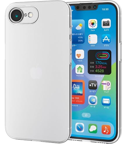Amazon.co.jp: エレコム iPhone 16e ケース ソフト クリア 透明