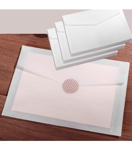 て*ん様 ヴィンテージ　グラシン封筒　BOX丸ごと　1000枚以上　大きめサイズ Amazon.co.jp: Crapyt グラシン紙封筒 長さ3.54インチ x 幅3.54インチ