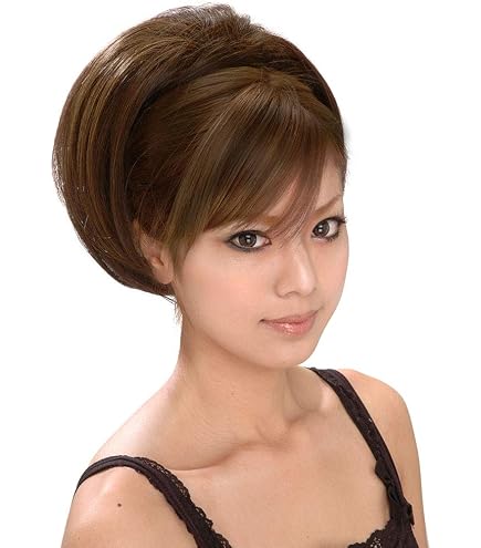 Amazon.co.jp: 日本髪かつら 銀杏返し 演劇 芸者 舞台 舞踊 : ビューティー