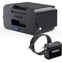 新品　EENOUR 車載冷蔵庫用バッテリー DB01 Amazon | EENOUR 車載冷蔵庫用バッテリー DB01 急速充電器1個付き 大