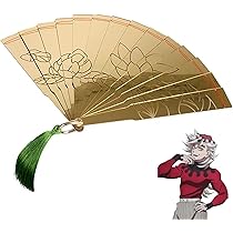 「鬼滅の刃」童磨 鉄扇サーモマグ&扇子 ジャパネットきめつ