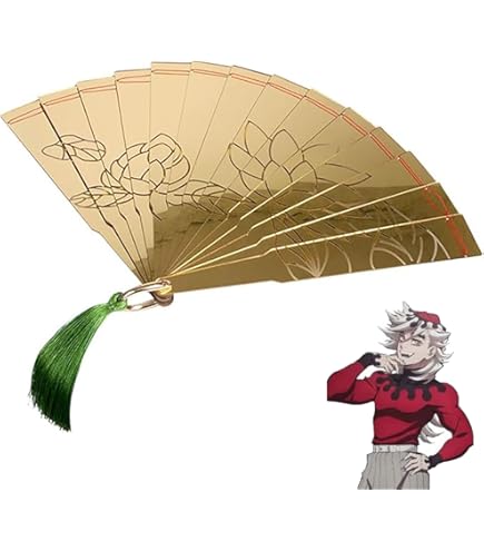 鬼滅の刃　童磨　扇　扇子　鉄扇　1点（2点のお譲り可能）　コスプレ　衣装　武器 Amazon.co.jp: 童磨（どうま）上弦の弐 コスプレ道具 武器 小物