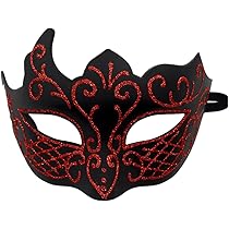 【特別価格】悪魔半仮面装飾具6点セット(定価25000円) Amazon.co.jp: ハロウィン 仮面舞踏会 変装マスク ゴシック