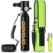 Amazon | GOYOJO 0.5L ダイビング酸素ボンベセット ミニタンクダイブ