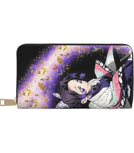 Amazon.co.jp: 財布 鬼滅の刃 水柱 冨岡義勇 長財布 レザー ながざいふ