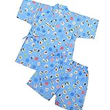 子供 甚平 キッズ ベビー 男の子 夏物 夏祭り fo-jinb 90cm No.04