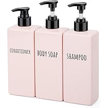 coone ポンプ式シャンプー ピンク　3本セット 61LDuser3vL._AC_UL210_SR210,