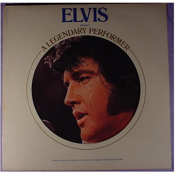 Amazon.co.jp: A Legendary Performer - Volume 1 - Elvis Presley LP