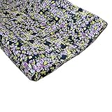 Bougainvillea Lilac and Navy Floral Changing Pad Cover - Fits Standard Contoured Changing Pads [並行輸入