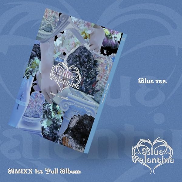 NMIXX Blue Valentine 1st Full Album LP 2 Version Set(Blue