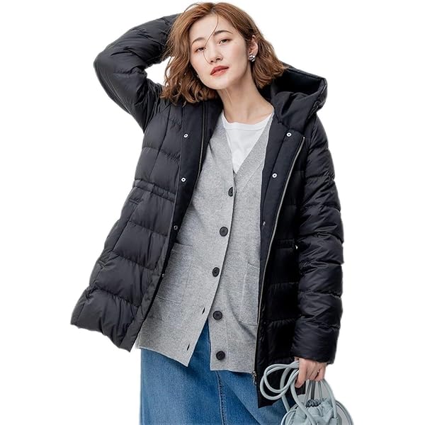 Amazon | [23区] VERY掲載/新色追加 シレータフタ ロング ダウンコート