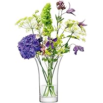 Amazon.co.jp: LSA(エルエスエー) フラワーベース(花器) クリア