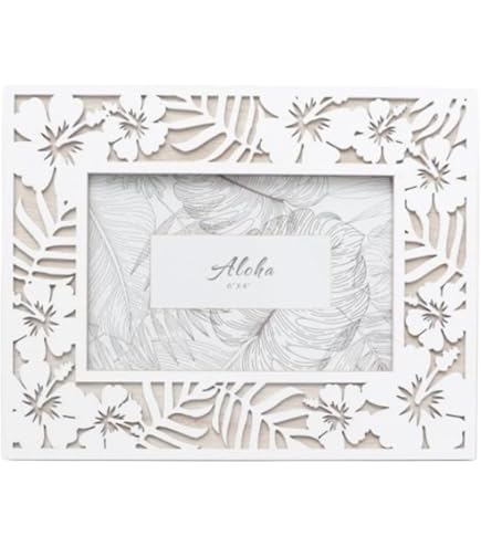Amazon.co.jp: 【HONU】ハワイアン雑貨 ウッド フォトフレーム 写真