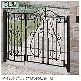 LIXIL TOEX　アプローチ　ルナ　CL型　柱使用　04・08-10　親子開き　施錠なし取手　【リクシル】【アルミ門扉】 　セピアブラウン