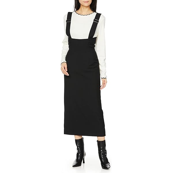 【ONLINE限定】フリルコンビニットワンピース(IVR-F) SNIDEL（スナイデル）の「イントリケートフリルコンビニット