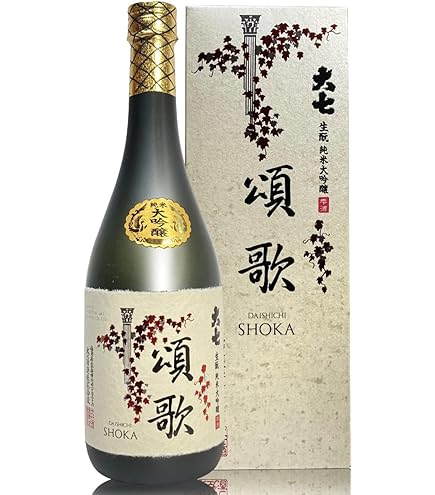 Amazon.co.jp: 大七 生もと純米大吟醸 頌歌720ml : 食品・飲料・お酒