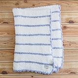 gelato pique ジェラートピケ ジェラートスカラップボーダーブランケット pwgg174574 /2017秋冬 BLUE F