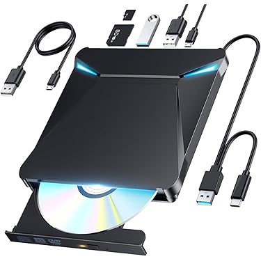 ★新品★2023革新モデル 外付けDVDドライブ 極静音 CD DVDドライブ Amazon.co.jp: 【2024革新モデル】 外付けDVDドライブ 極静音 CD