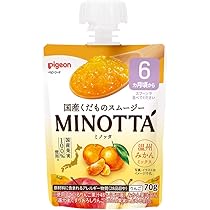 Amazon.co.jp: ピジョン くだものスムージー MINOTTA 温州みかん