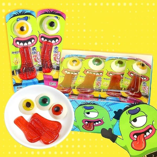 Amazon.co.jp: 【まとめ買い】 やおきん ミニモンスター フルーツ味 48