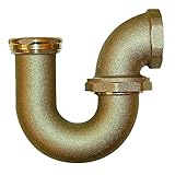 1 – 1 / 2 x 2で。真鍮Pトラップ