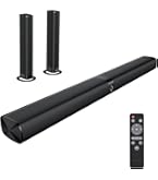 Amazon.co.jp: ULTIMEA サウンドバー 2-in-1 分割式 取り外し可能