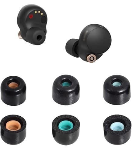 Amazon | Luckvan ダブルフランジイヤーチップ ソニー WF-1000XM5