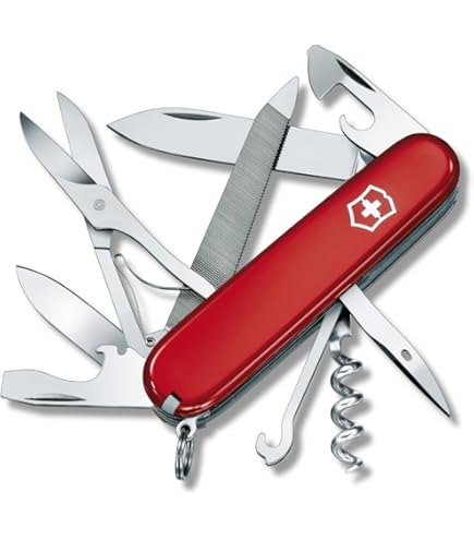 Victorinox Mini Champ Alox Swiss Army Knife, Compact, 15 Functions