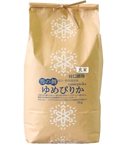Amazon.co.jp: 北海道蘭越産 玄米 ゆめぴりか 10kg 令和七年産 : 食品
