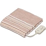 アイリスオーヤマ 電気毛布 敷き 洗える 140×80cm ダニ退治 シングル キャンプ 節電 省エネ スライド温度調整 敷き毛布 防寒対策 暖房器具 ギフト ふわふわ ブランケット 丸洗い EHB-1408-T ブラウン [並行輸入品]
