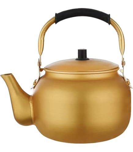 Amazon｜前川金属 アルマイト 湯沸し 福徳瓶 10L｜やかん・ケトル