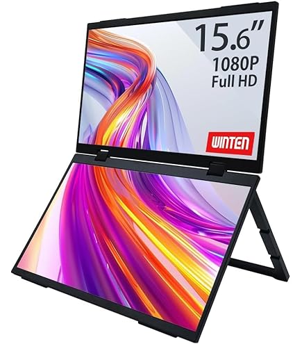 プリンストン15.6型2画面デュアルモバイルディスプレイ(PTF-M156DS) PTF-M156DS | 15.6型デュアルモバイルディスプレイ | 液晶