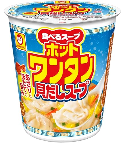 Amazon | ホットワンタン しょうゆ味 46g×12個 | マルちゃん | スープ 通販