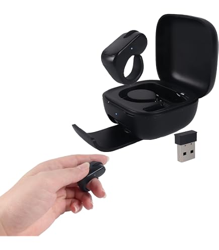 Amazon.co.jp: サンワダイレクト リングマウス 指マウス 指輪の形の