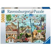 thumbnail image 2 of Educa - Greatest Bookshop In The World - 5000 Piece Jigsaw Puzzle Puzzle Glue Included Completed Image Measures 61 75 X 42 25 Ages 14 18583 2 of 10