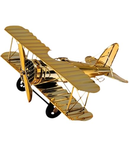 Amazon | Generic 小型複葉機模型 ダイキャストメタル飛行機