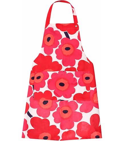 Amazon | [マリメッコ] marimekko エプロン SIIRTOLAPUUTARHA（シール
