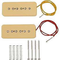 Amazon.co.jp: Yootones P90 ピックアップ ブリッジ&ネック