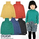 (ディラッシュ) DILASH 秋'14 ５色ハイネック長袖Tシャツ 100 イエロー