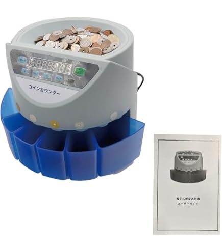 【新500円対応・異物検出機能 】カウンター 新500円対応・異物検出機能 高速コイン計数機 コインカウンター